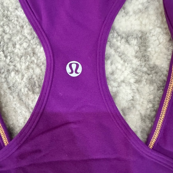 lululemon Purple Cool Racerback Tank - Picture 4 of 4